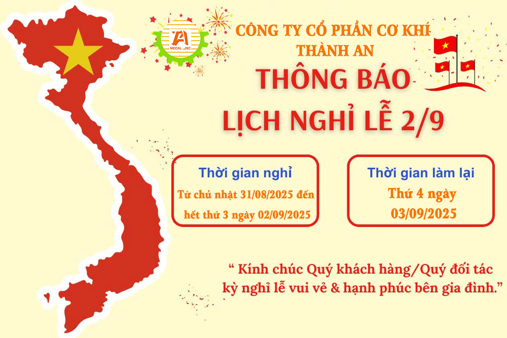 Thông báo lịch nghỉ lễ Quốc Khánh